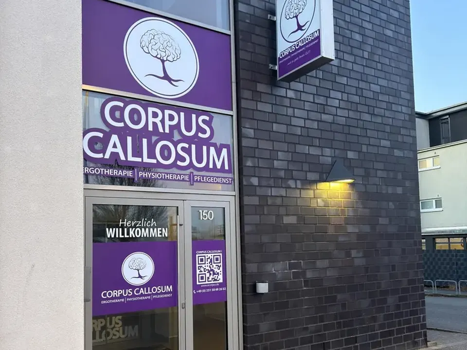 Eingang der Corpus Callosum GmbH an der Schützenstraße in Dortmund
