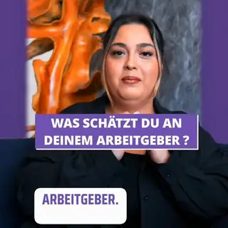 Reel: Interview mit einer Kollegin